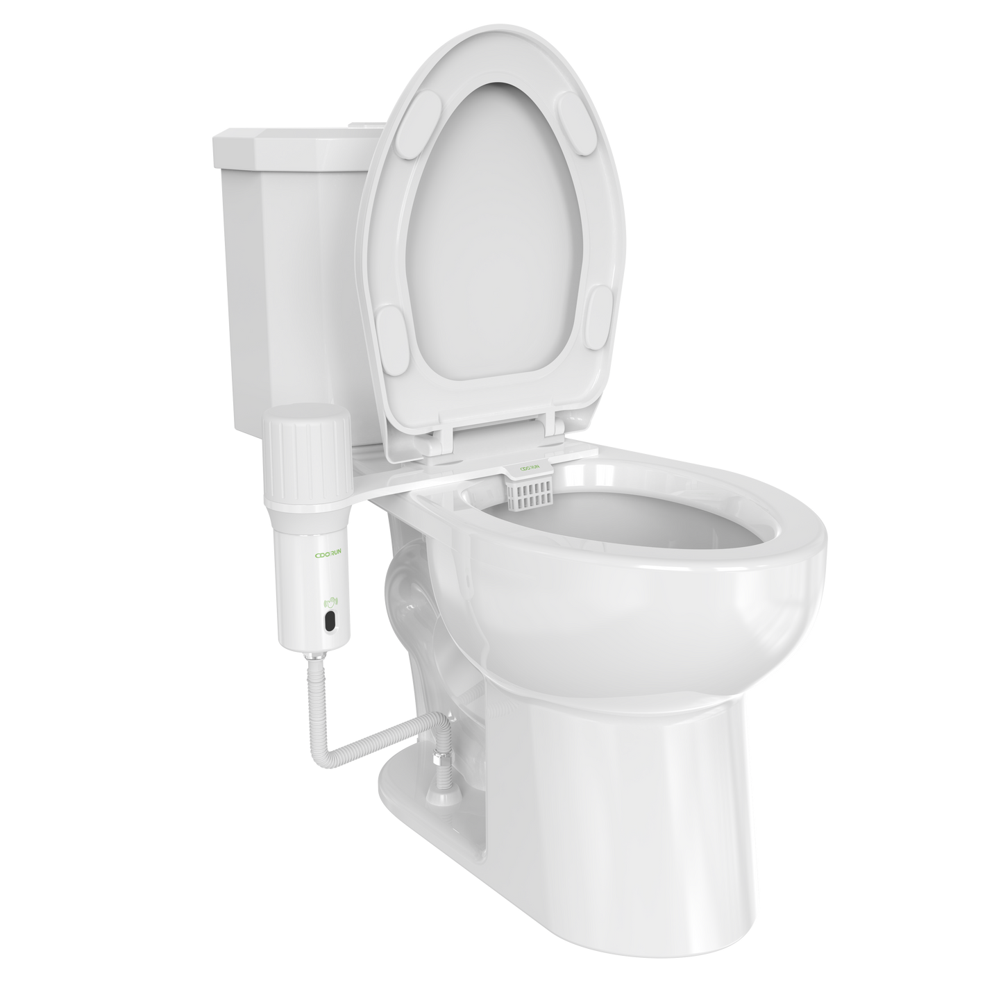 Toilet Odor Remover, Model ANS-01RM (Rechargeable Battery Powered, Manual Touchless Control)