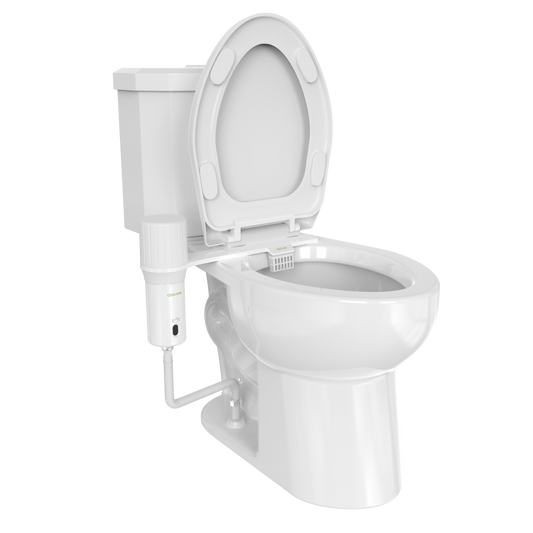 Toilet Odor Remover, Model ANS-01RM (Rechargeable Battery Powered, Manual Touchless Control)