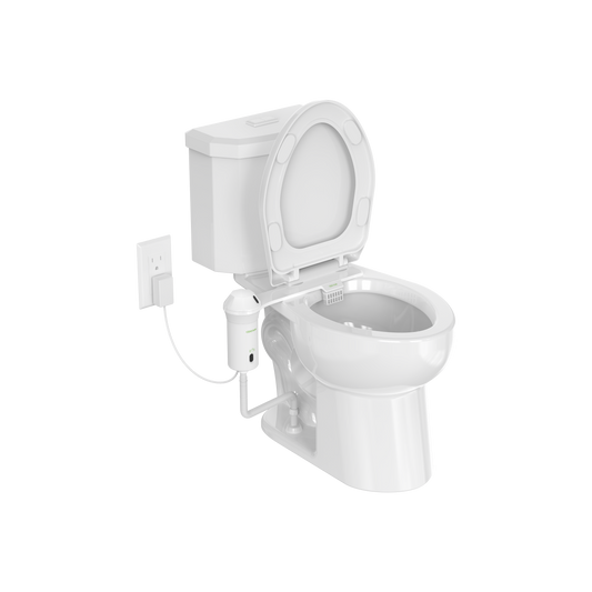 Toilet Odor Remover, Model ANS-01PA (Plug-in Powered, Automatic Touchless Control with Manual Override)