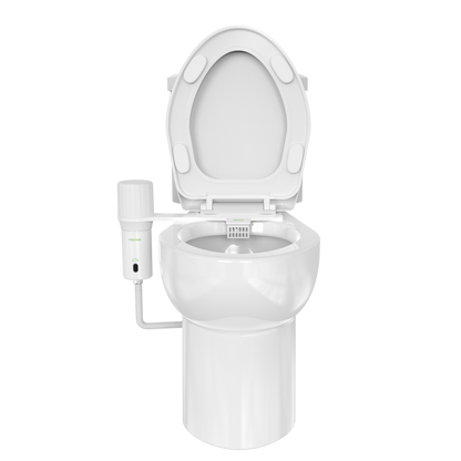 Toilet Odor Remover, Model ANS-01RM (Rechargeable Battery Powered, Manual Touchless Control)