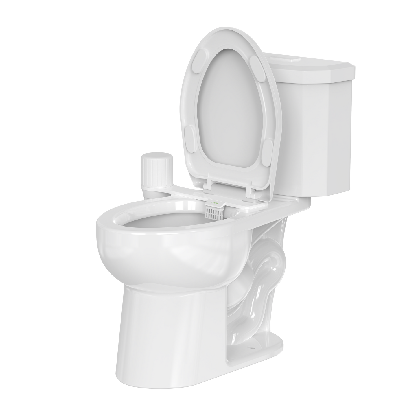 Toilet Odor Remover, Model ANS-01RM (Rechargeable Battery Powered, Manual Touchless Control)